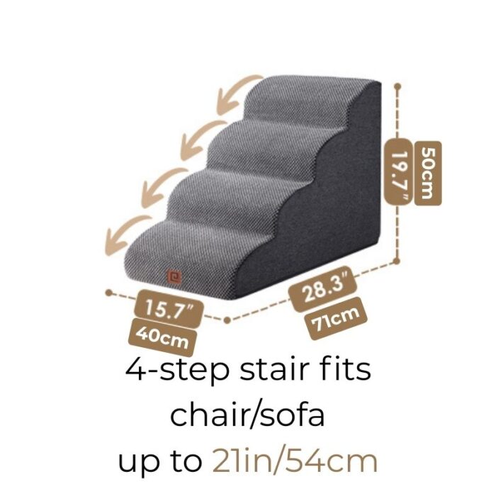 french bulldog stairs
