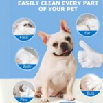 french bulldog wipe gloves