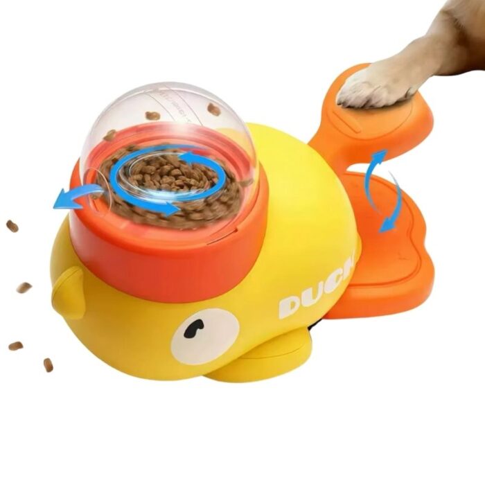 interactive duck frenchie toy