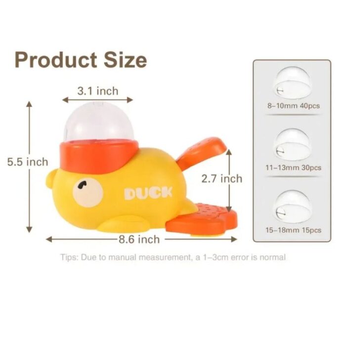 interactive duck frenchie toy