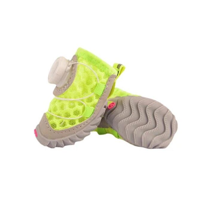 french bulldog mesh sneakers