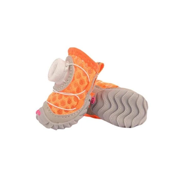 french bulldog mesh sneakers