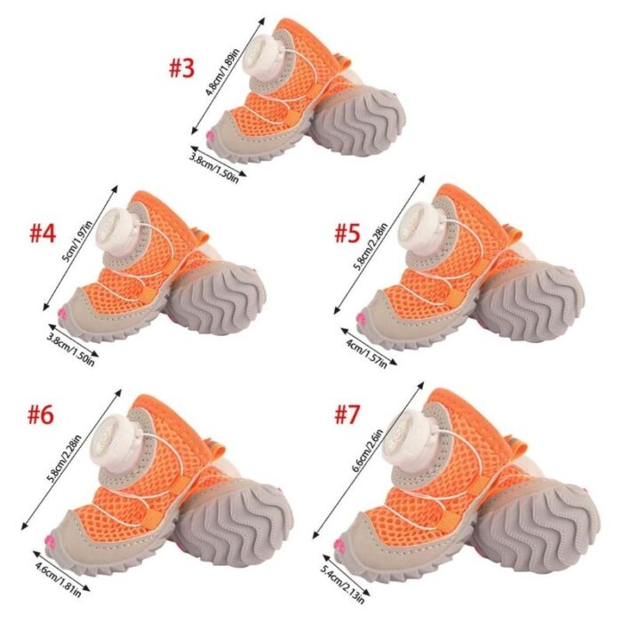 french bulldog mesh sneakers