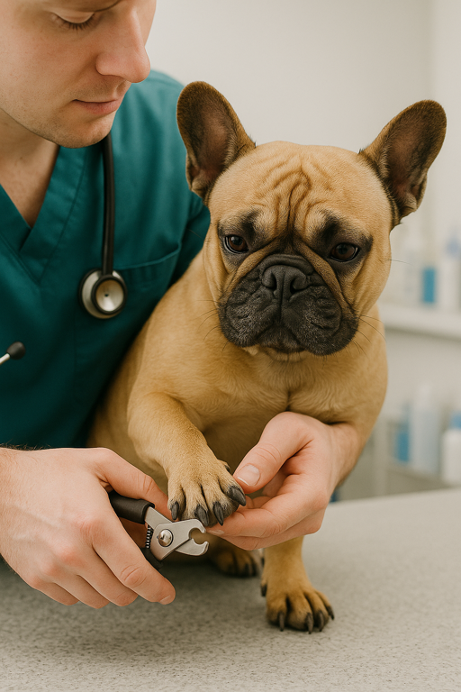 french bulldog nails frenchie space