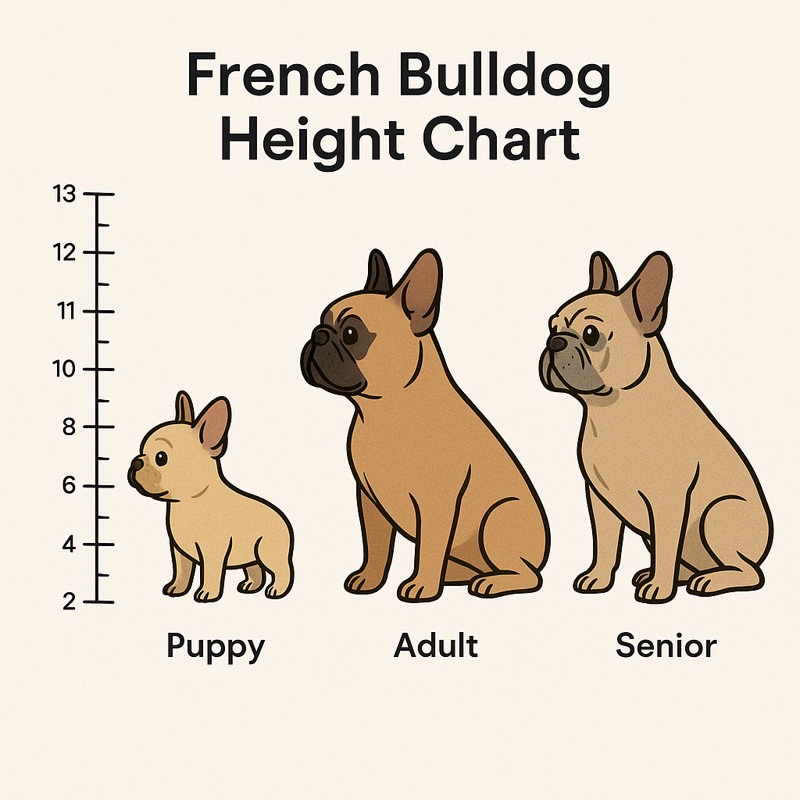 french bulldog growth chart frenchie space