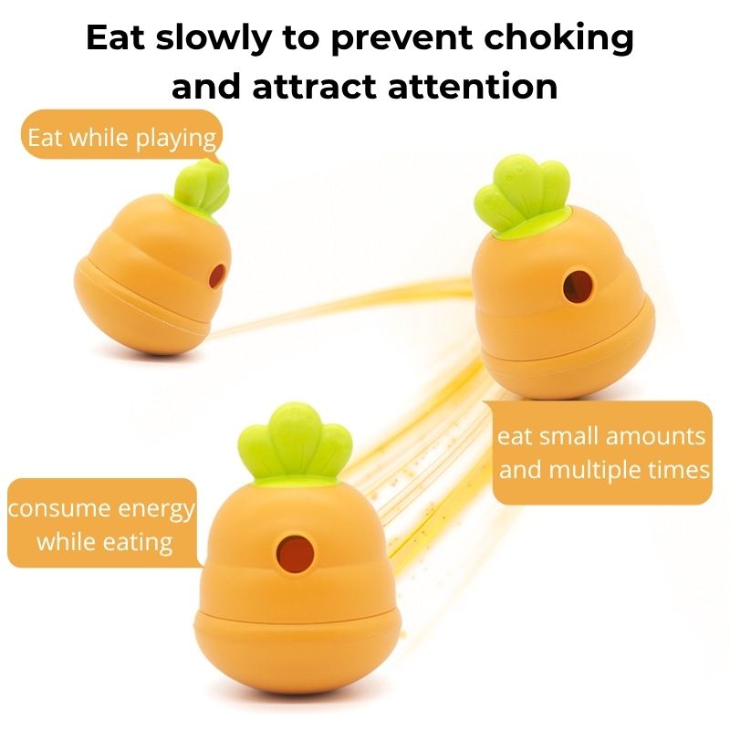 french bulldog carrot feeder