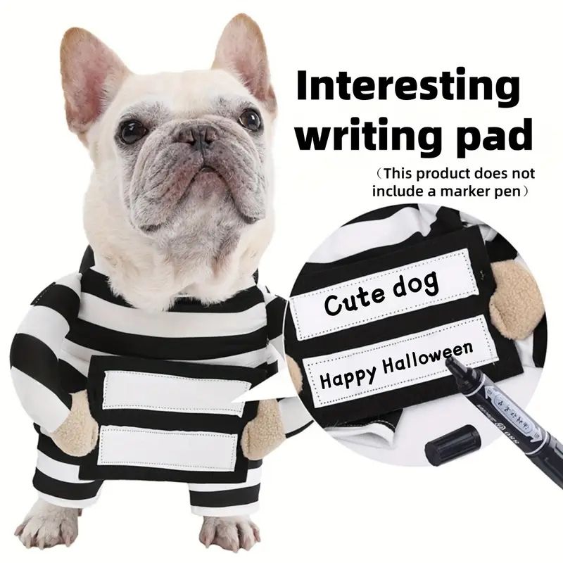 french bulldog prisoner costume