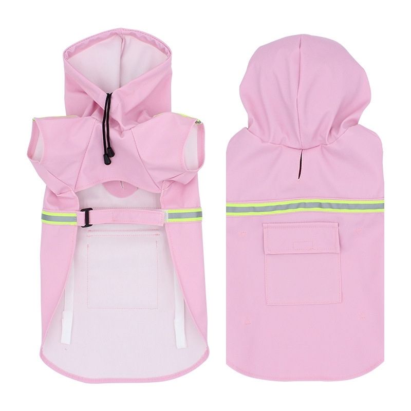 french bulldog waterproof raincoat