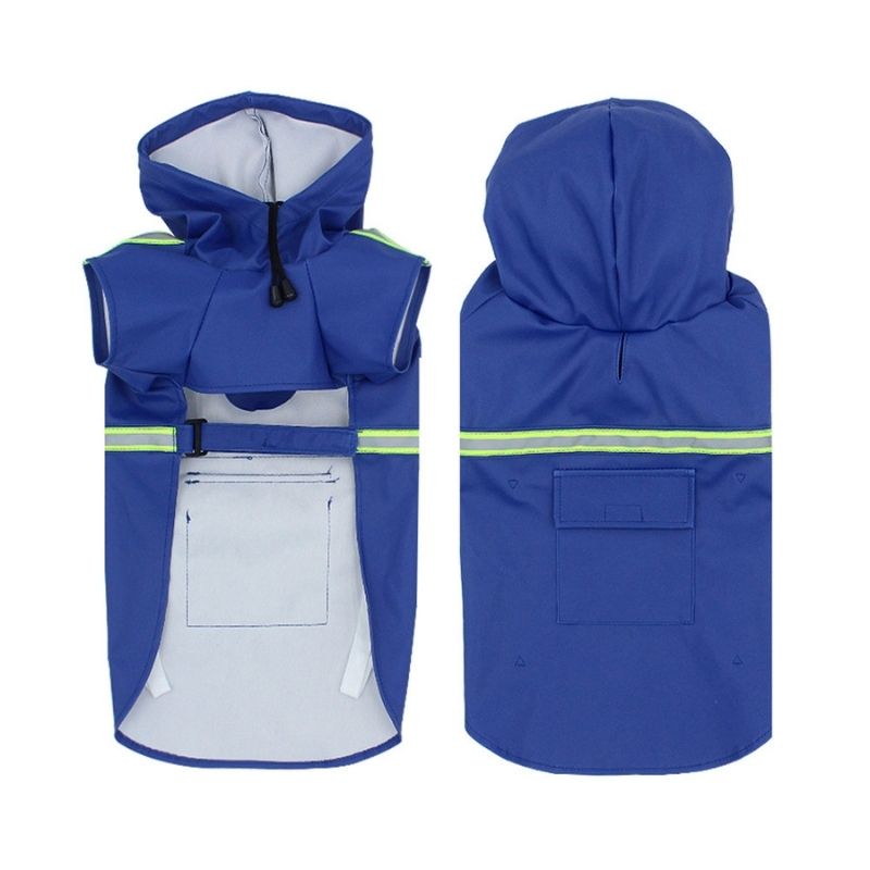 french bulldog waterproof raincoat