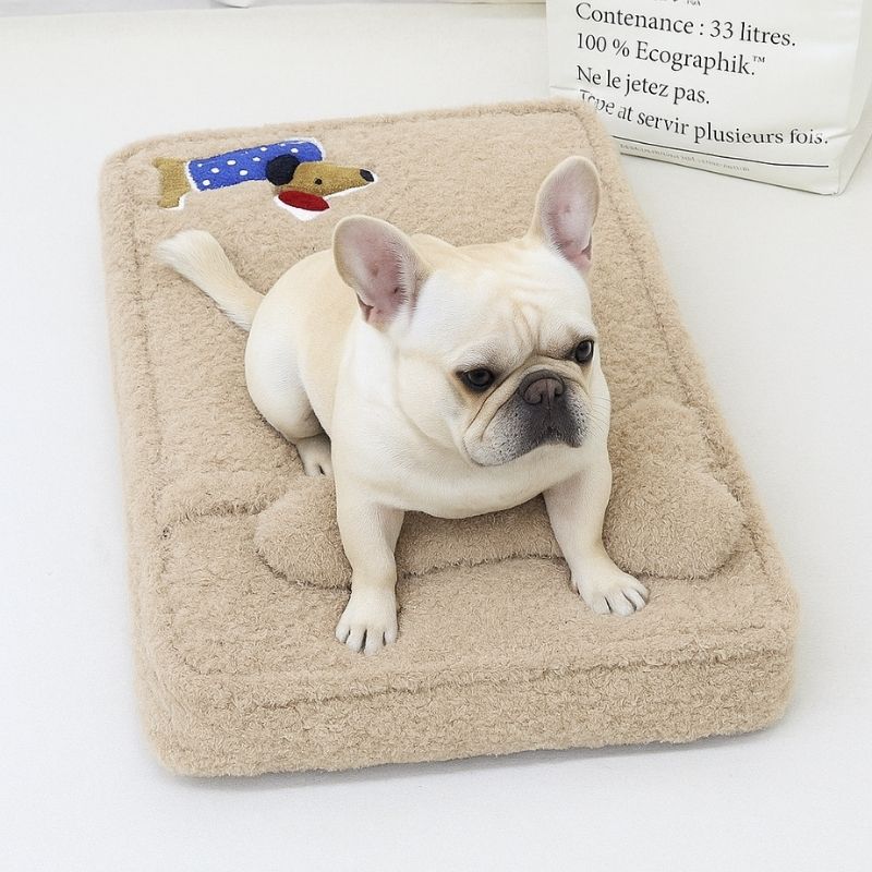 dreamy french bulldog bed