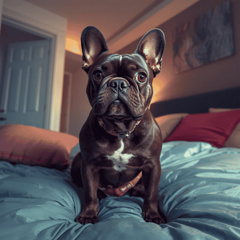frenchie space neutering a french bulldog