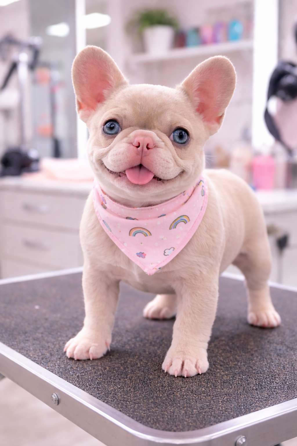 pink frenchie