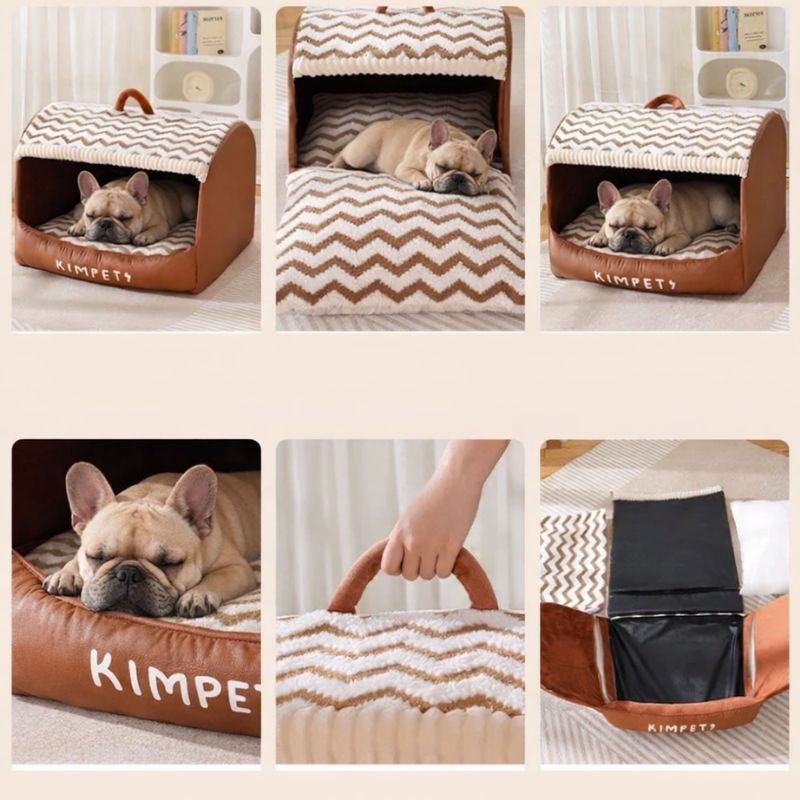 french bulldog calming house